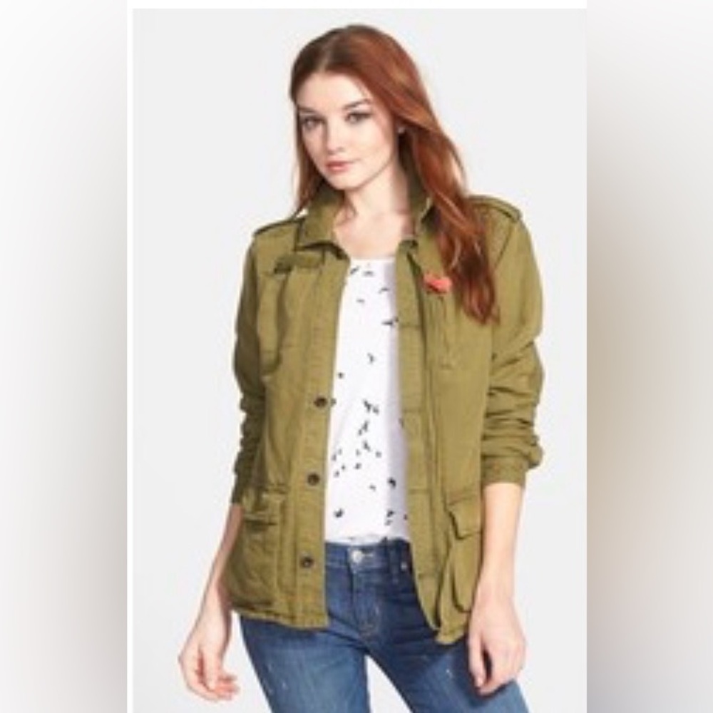 Maison Scotch Pioneer Military Style Jacket